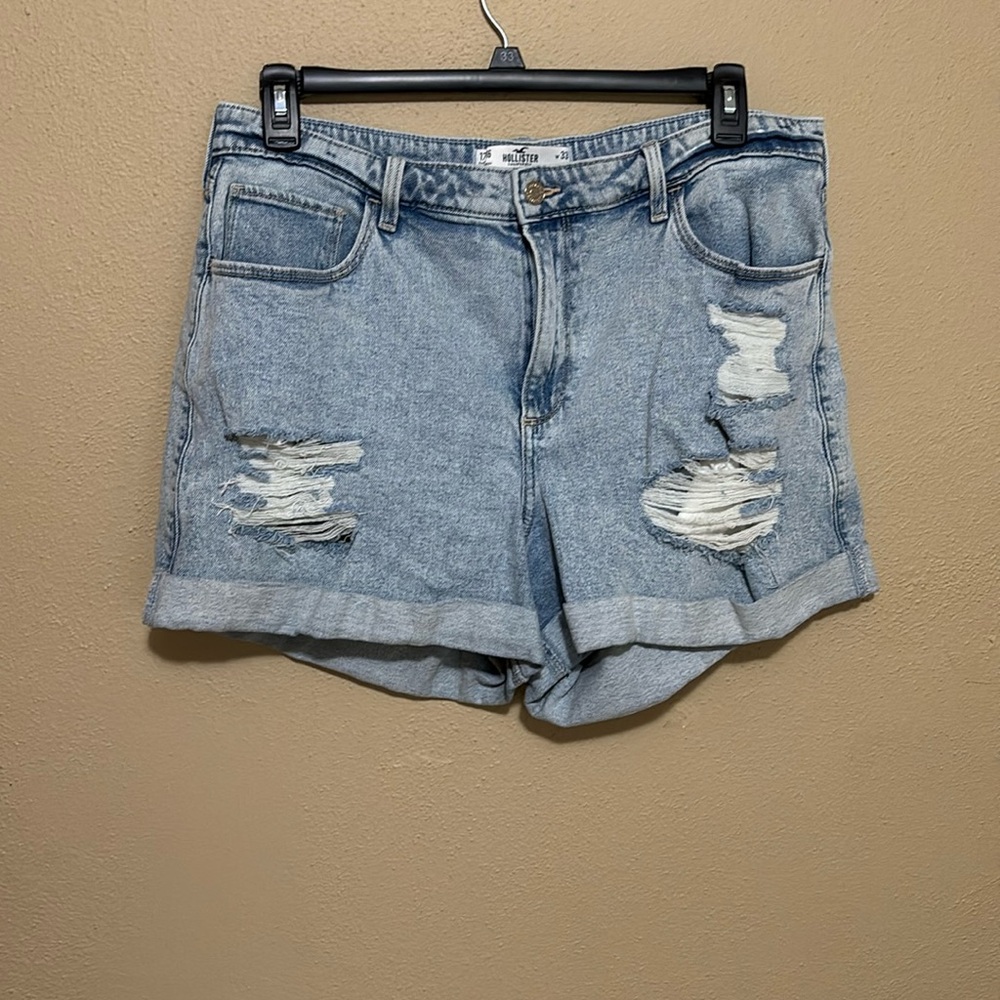 Hollister denim shorts